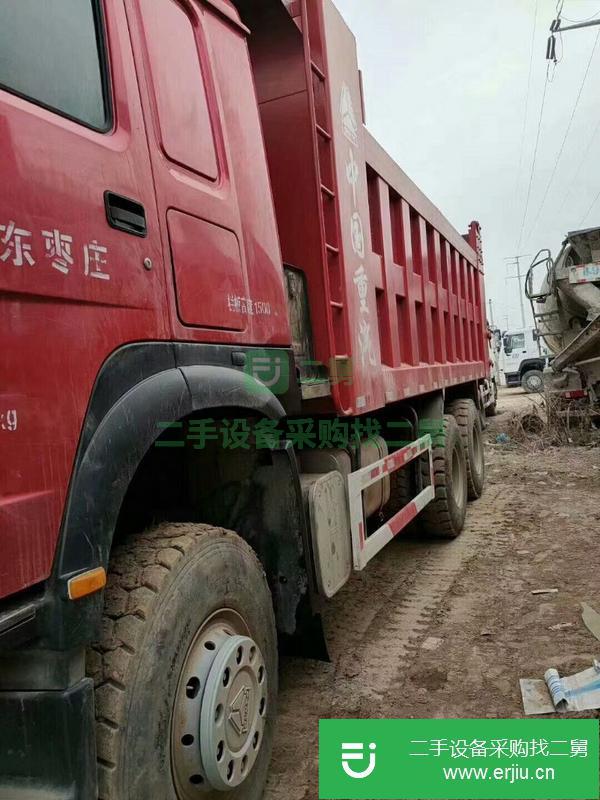 江蘇出售轉讓二手后八輪豪沃自卸車