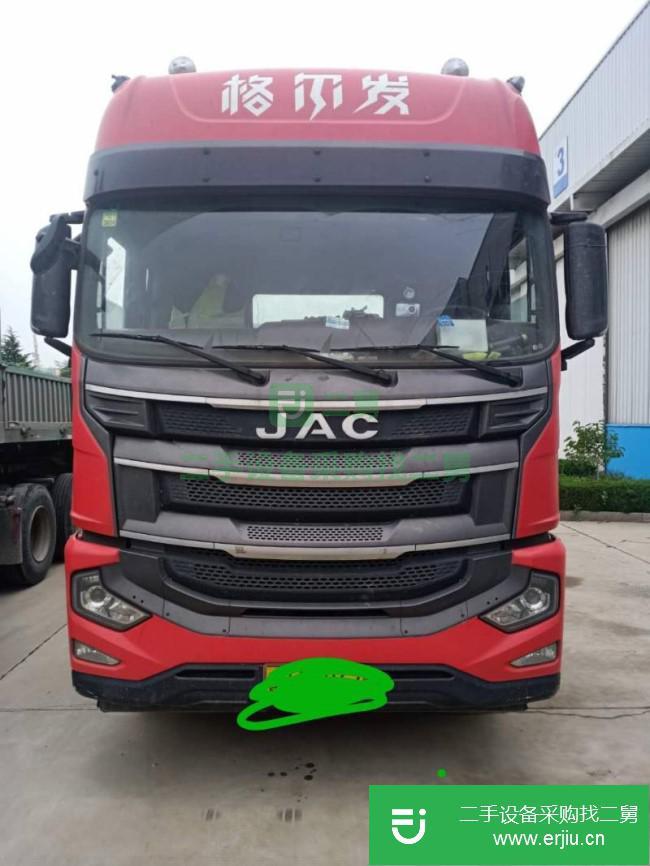山東出售二手江淮格爾發半掛車