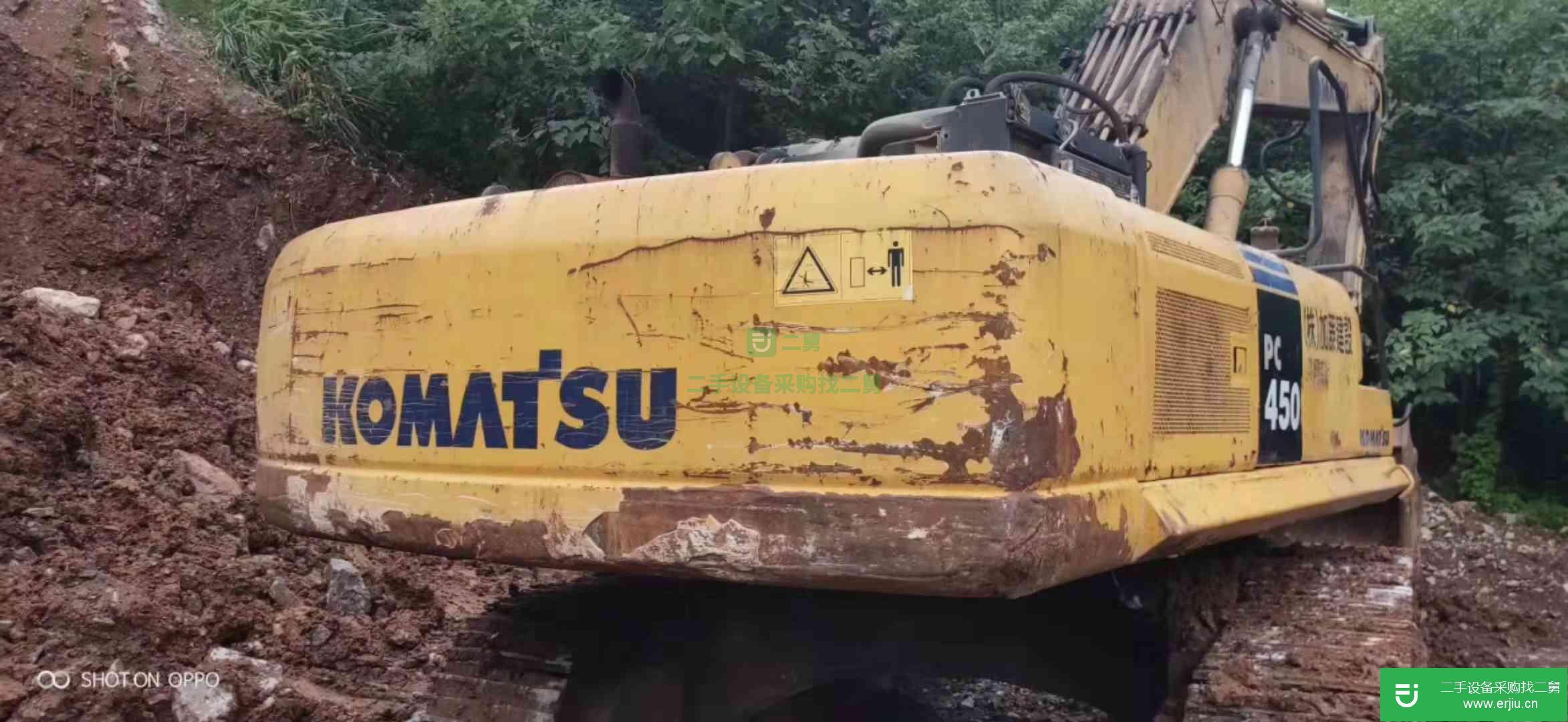 浙江出售二手小松PC400-7挖掘機
