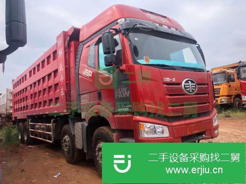 江西出售二手一汽解放J6P自卸車