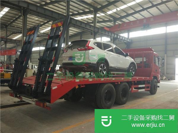 安徽出售二手東風華神后八輪平板運輸車