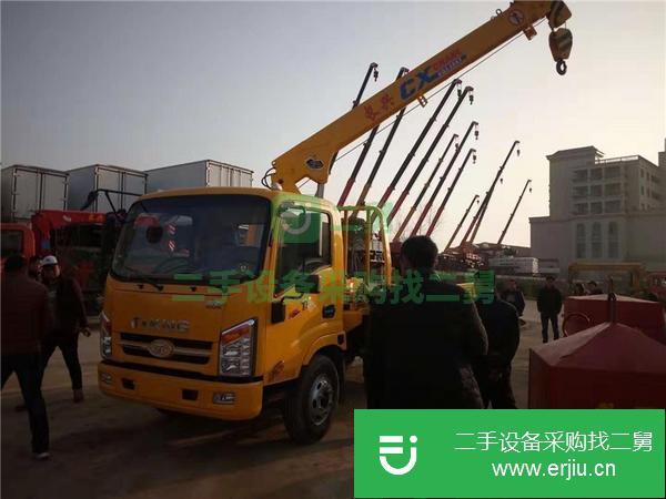 云南出售二手藍牌隨車吊