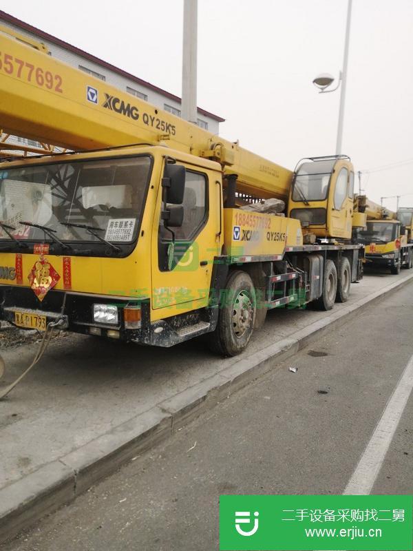 黑龍江出售二手徐工吊車