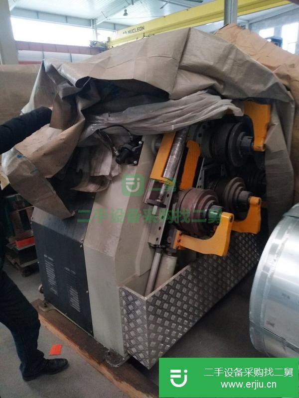 山東轉讓出售二手進口全自動型材卷圓機