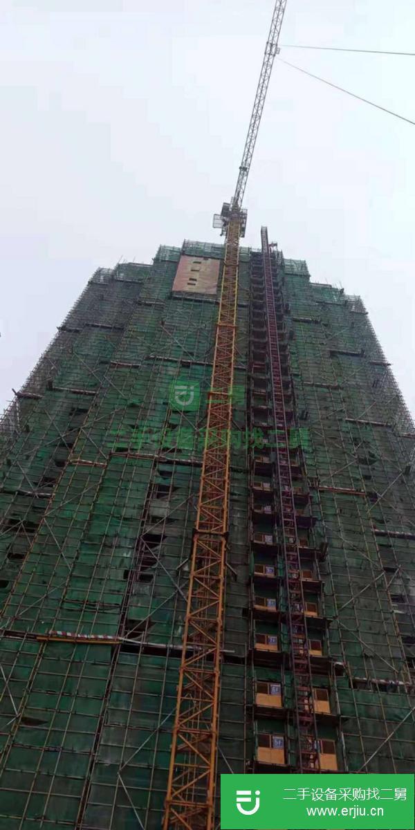 湖南出售江麓7015塔吊  10噸