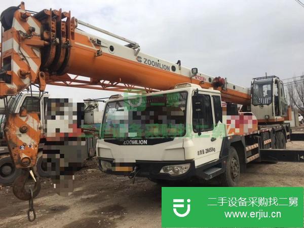 陜西出售二手中聯(lián)20V汽車吊