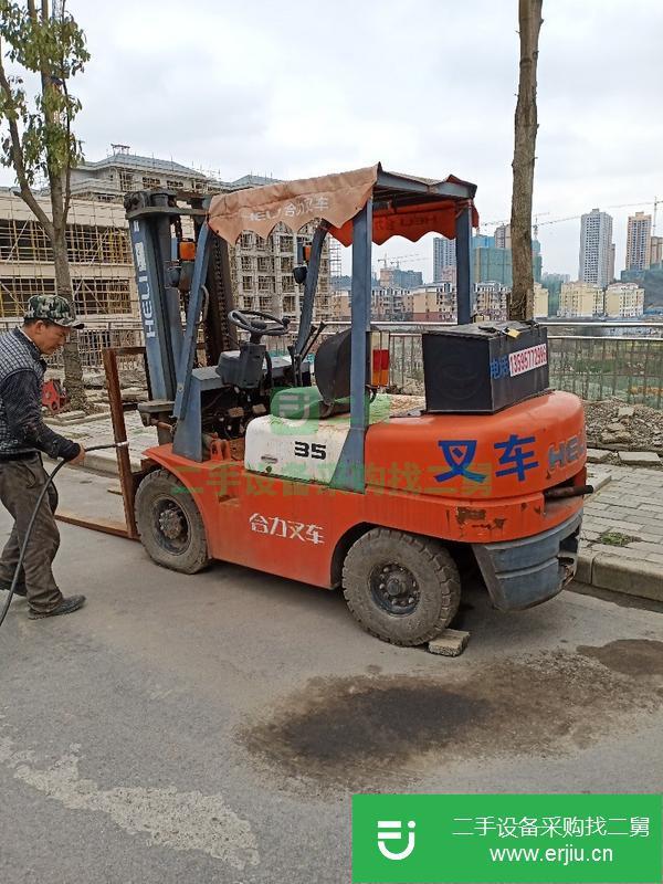 貴州出售二手合力3噸叉車