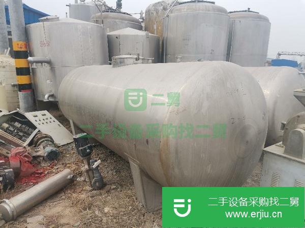 山東出售二手不銹鋼容器