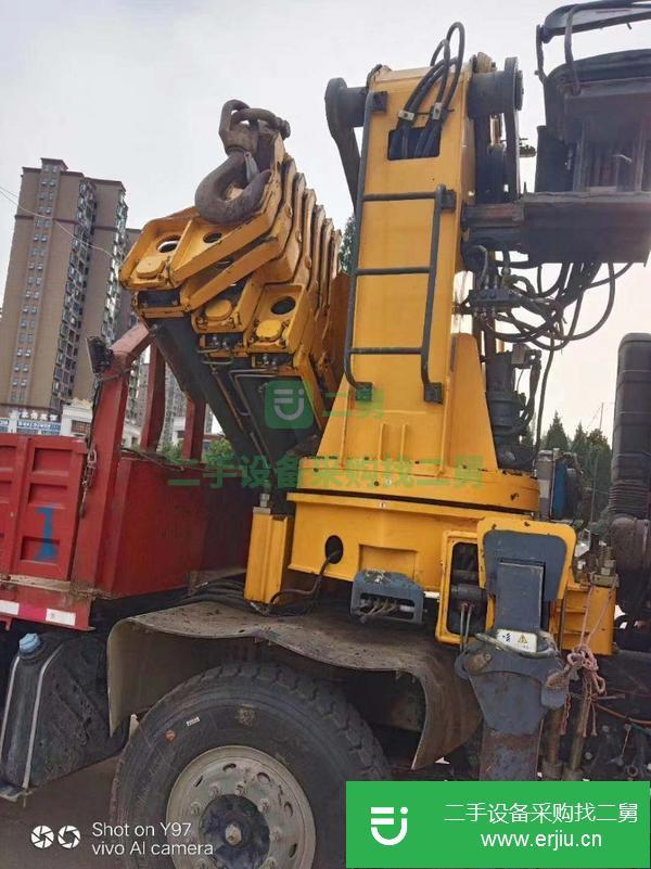 甘肅低價出售陜汽德龍吊車，濰柴336馬力