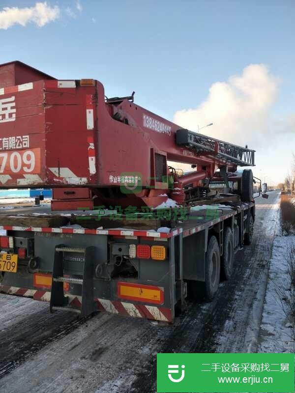 黑龍江出售東岳吊車25噸四節臂