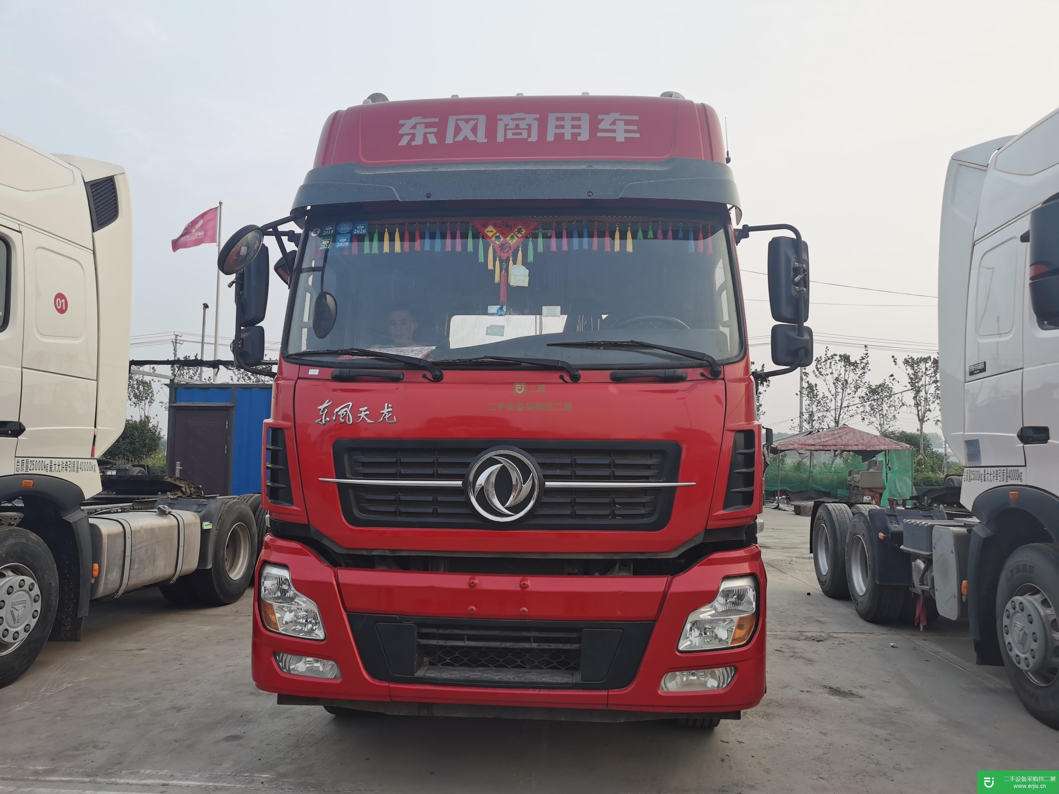 山東出售二手東風天龍牽引車