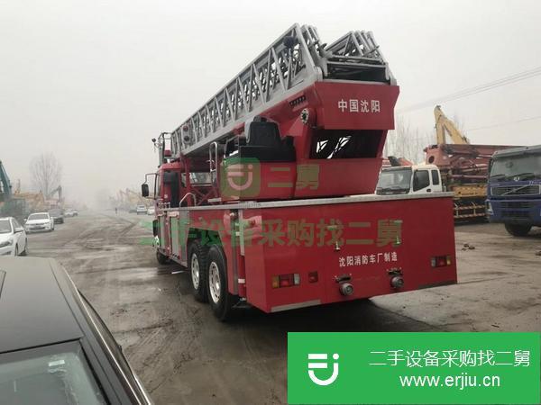 江西出售轉(zhuǎn)讓五十鈴30米消防云梯工程車