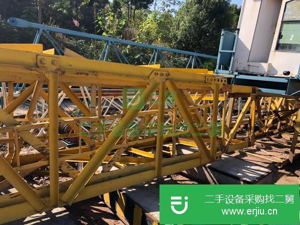 湖北出售二手的塔吊，高度有110米，可單賣標節