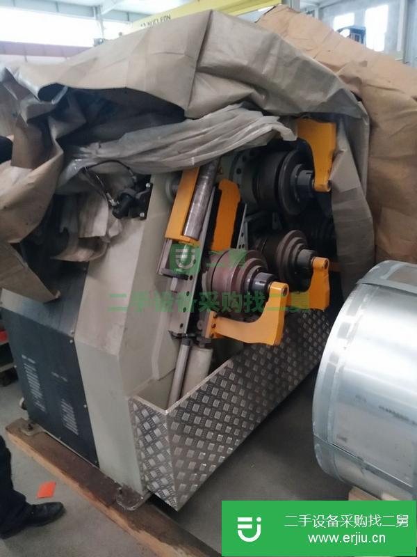 山東轉讓出售二手進口全自動型材卷圓機