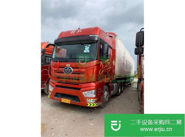 江西出售二手一汽解放j7冷藏車