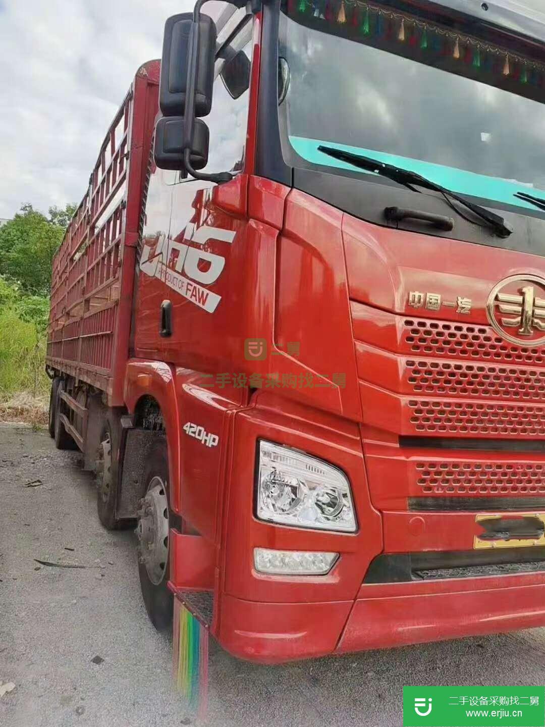 江西出售二手青島解放高欄載貨車