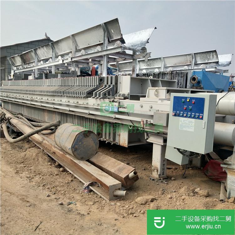 山東出售二手200平方廂式壓濾機