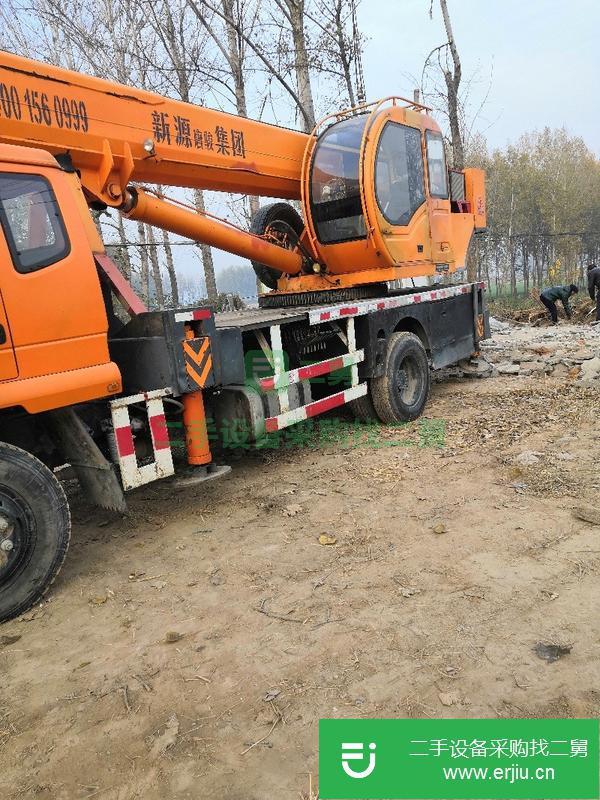河南出售二手新源吊車大12噸