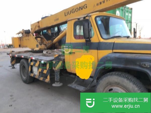 山東出售柳工吊車 八噸