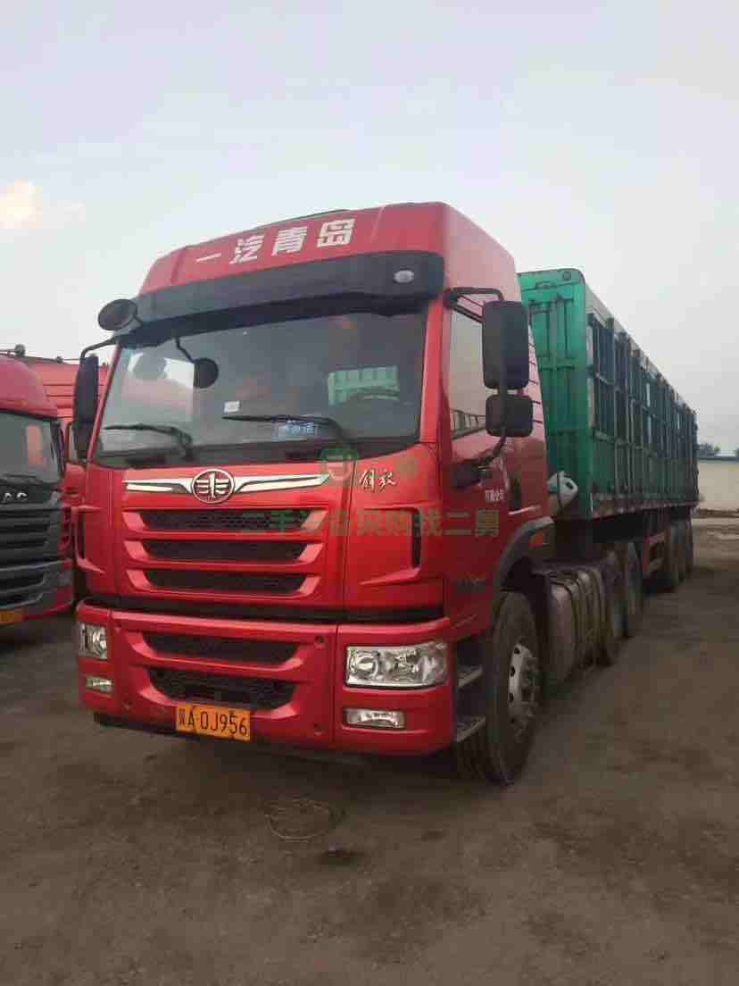 河北出售二手的捍衛400馬力濰柴動力牽引車