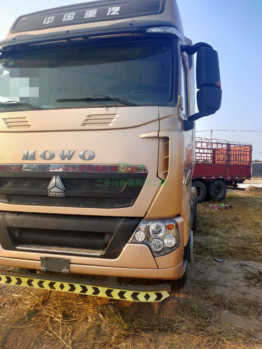 急售一臺18年3月豪沃T7540馬力牽引車
