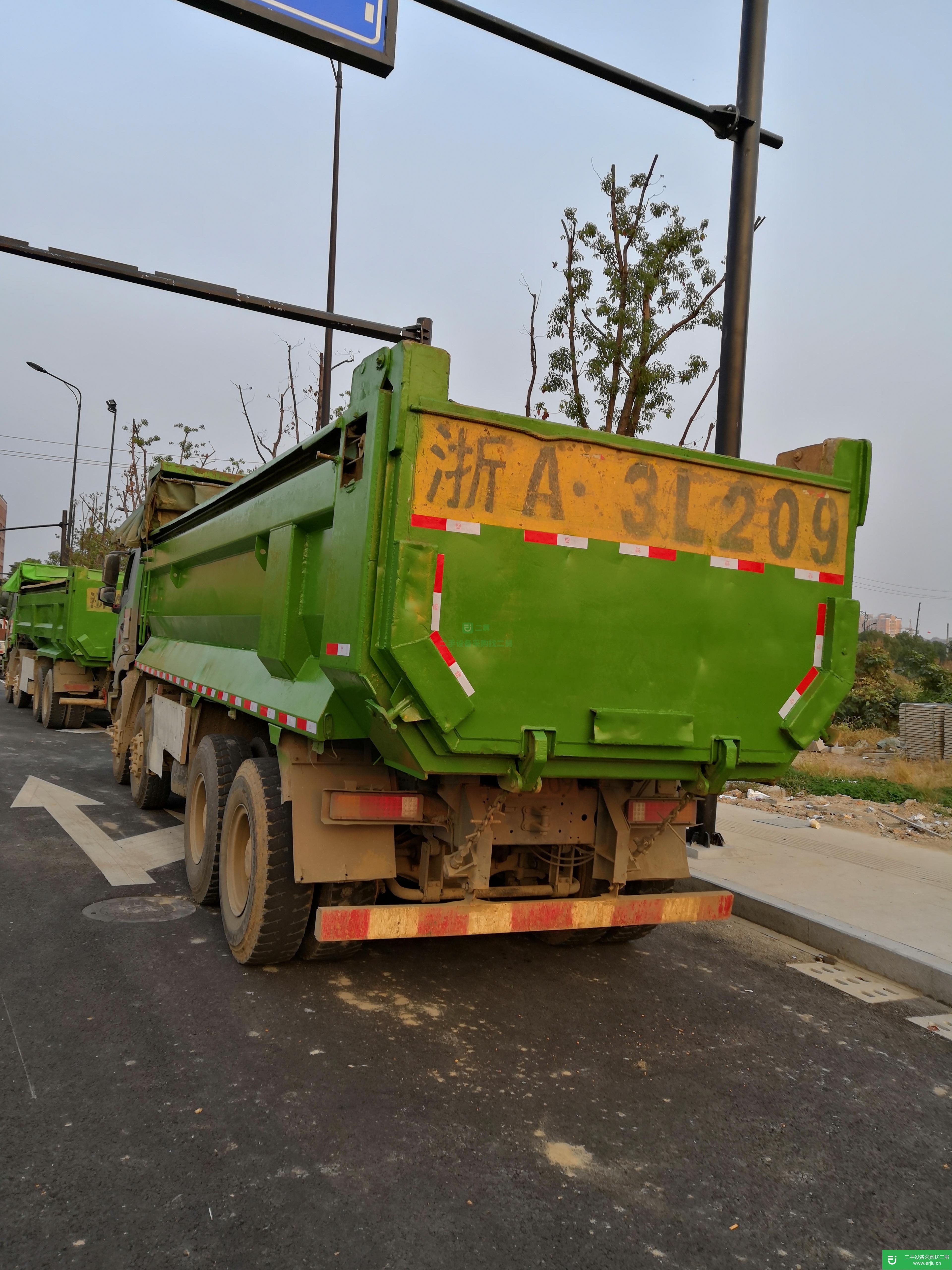 浙江出售二手福田歐曼自卸車