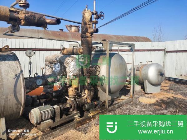 河北出售半噸30萬大卡導熱油鍋爐一套