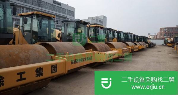 黑龍江出售二手徐工22噸振動壓路機
