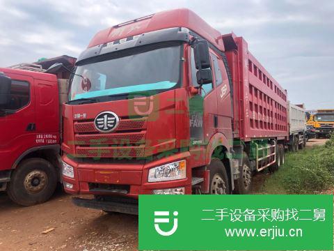 江西出售二手一汽解放J6P自卸車