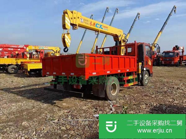 湖北出售二手重汽豪曼隨車吊