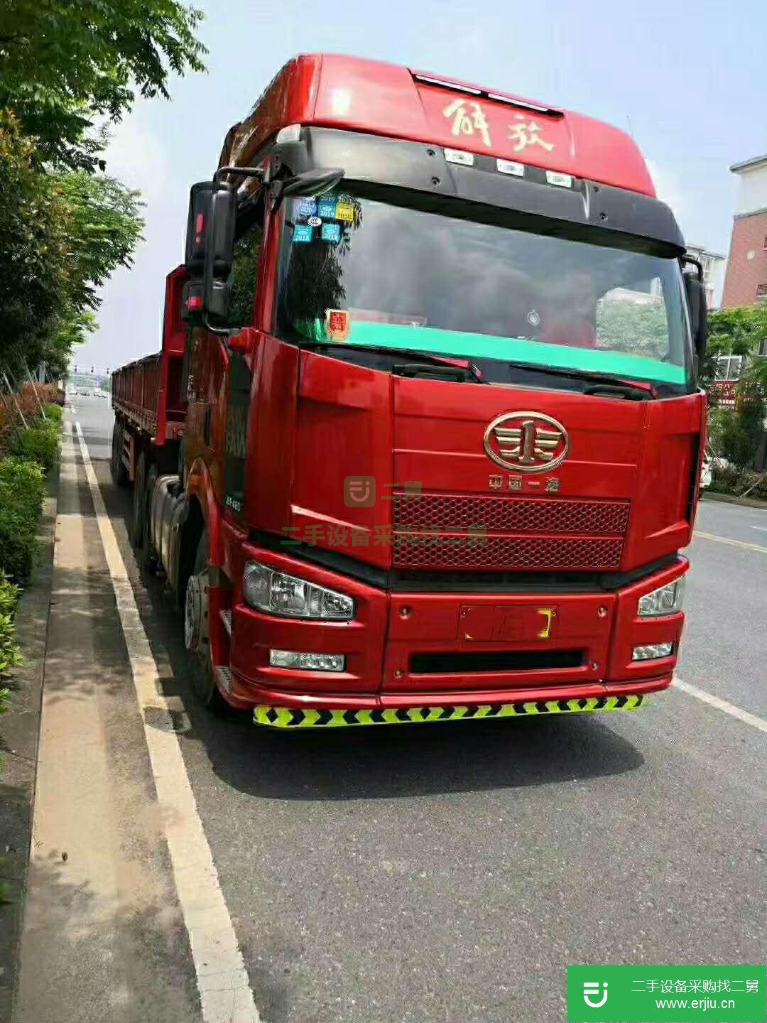 江西出售二手一汽解放平板車