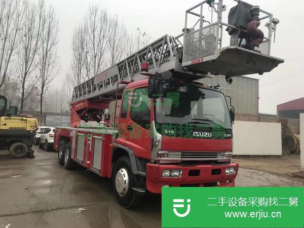 江西出售轉(zhuǎn)讓五十鈴30米消防云梯工程車