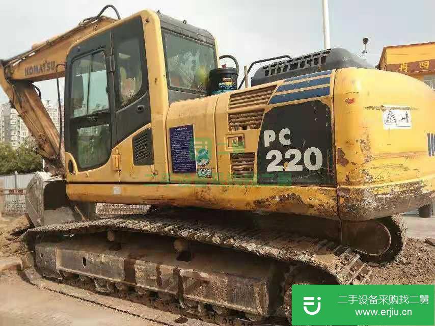河北出售二手小松PC220-8挖掘機