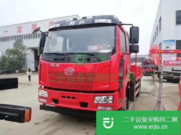 湖北出售二手解放吊車