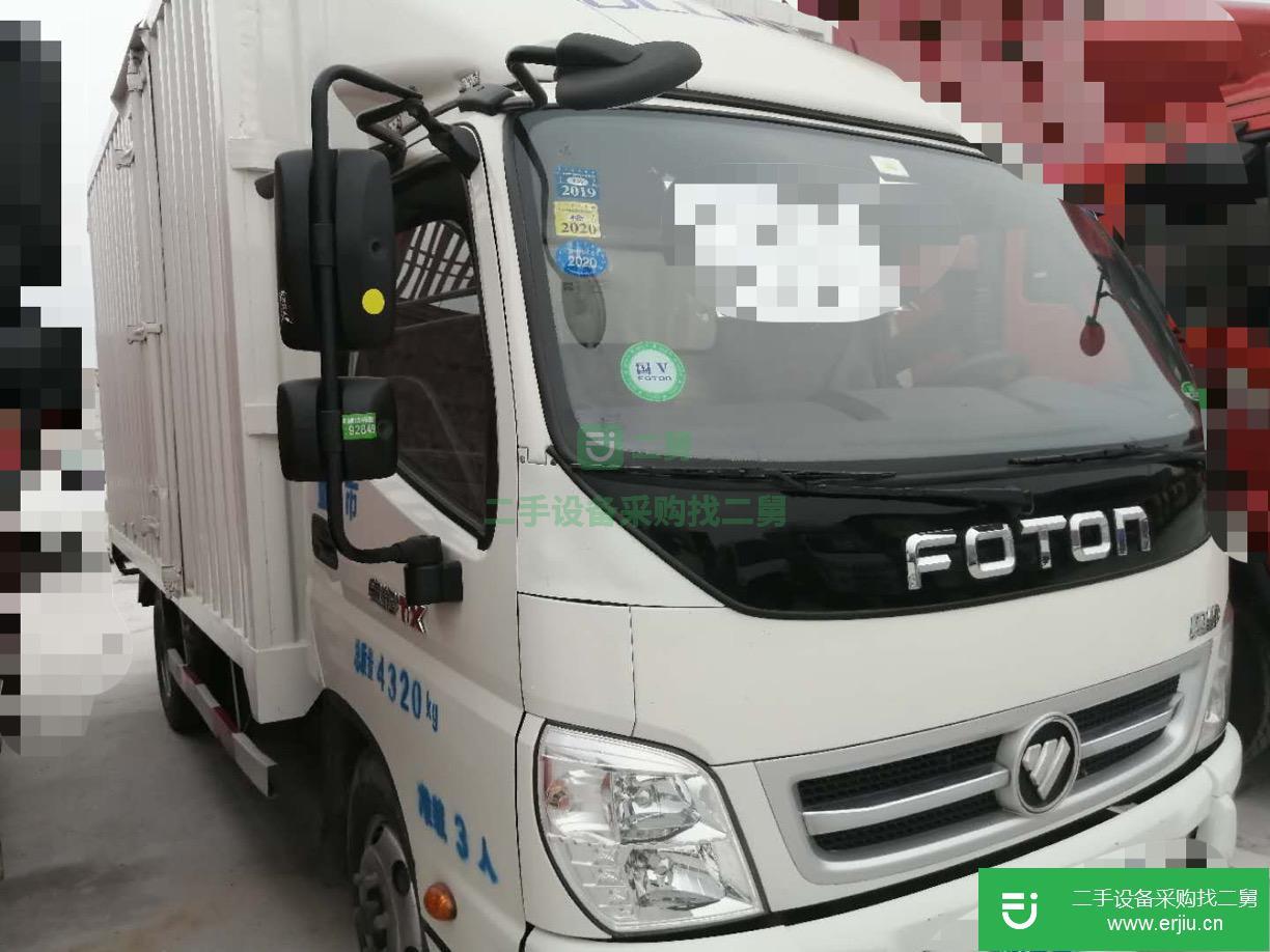 重慶出售二手福田奧鈴箱式貨車
