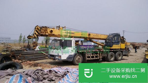 黑龍江出售轉(zhuǎn)讓12噸柳工吊車