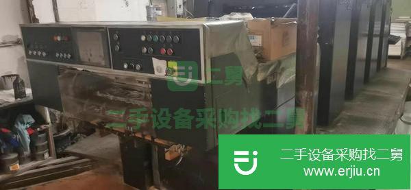 廣東出售二手平板四組印刷機