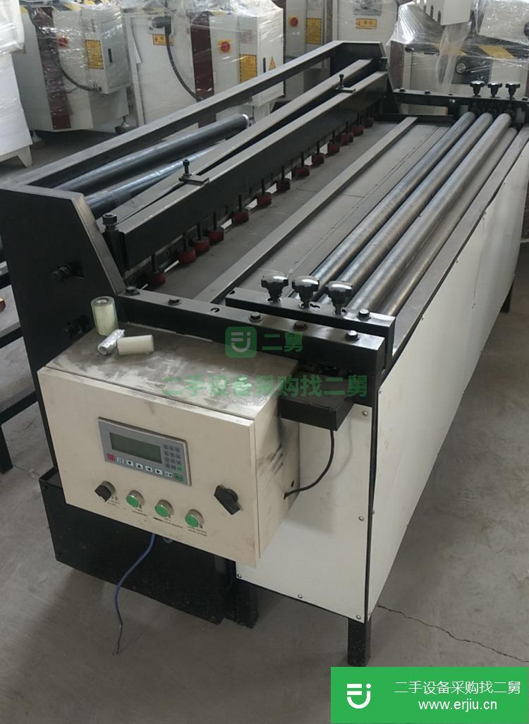 河北出售二手紗窗網膠輥壓平機