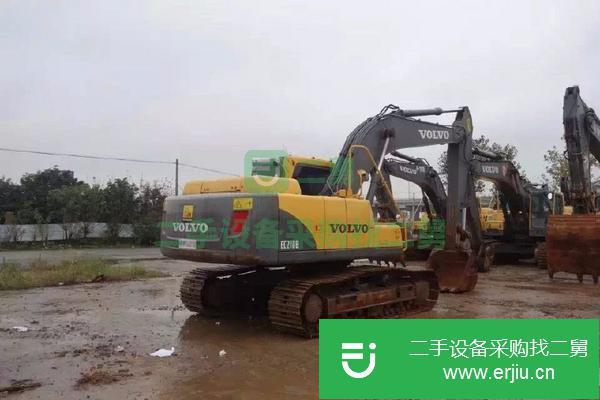 云南出售二手沃爾沃210B挖掘機