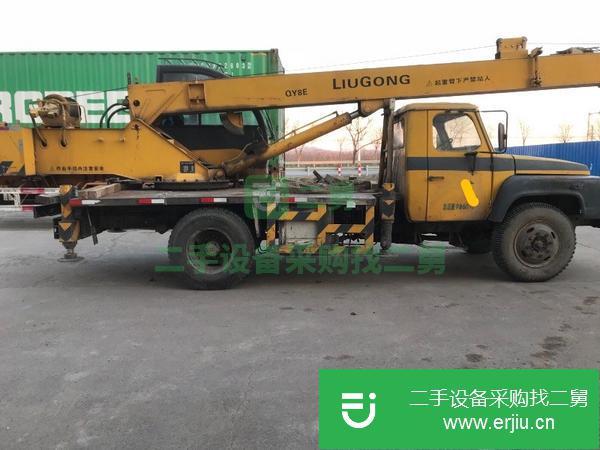 山東出售二手柳工吊車八噸