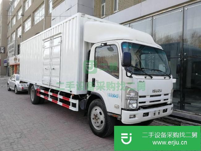 吉林出售二手慶鈴五十鈴廂式貨車