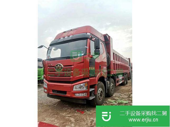江西出售二手一汽解放J6P前四后八自卸車
