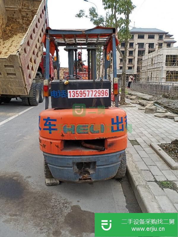 貴州出售二手合力3噸叉車