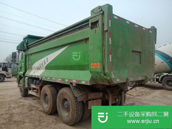 河南出售二手德龍后八輪自卸車