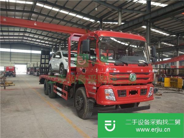 安徽出售二手東風華神后八輪平板運輸車