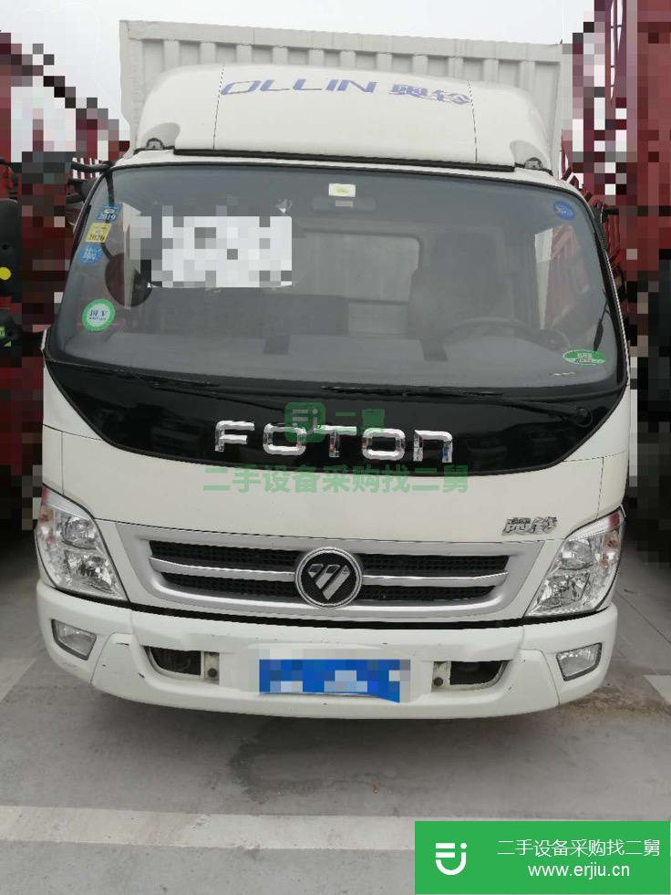 重慶出售二手福田奧鈴箱式貨車