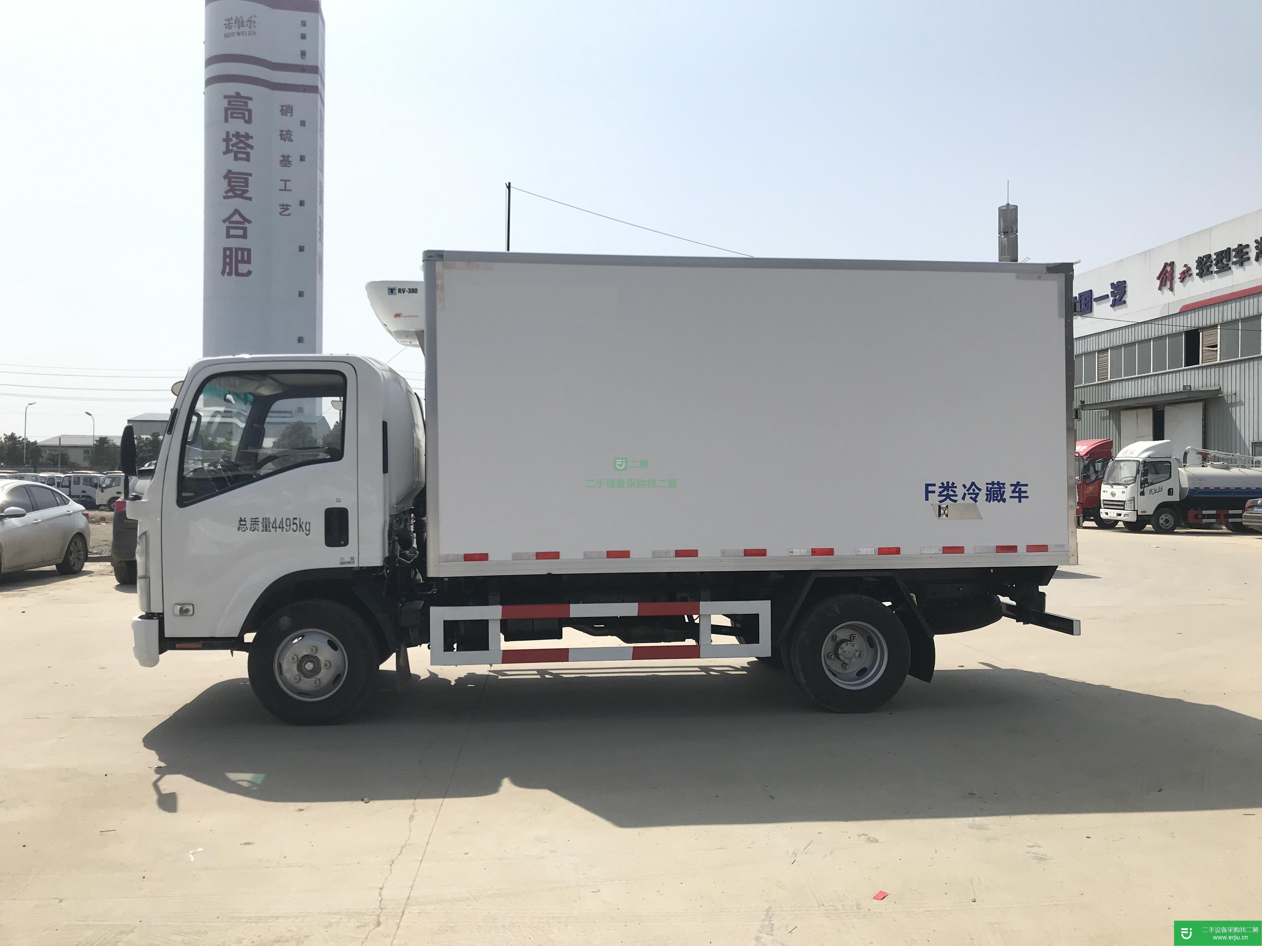 浙江出售二手慶鈴冷藏車