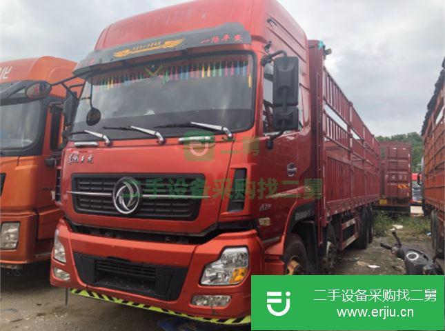 江西出售二手東風(fēng)天龍高欄載貨車