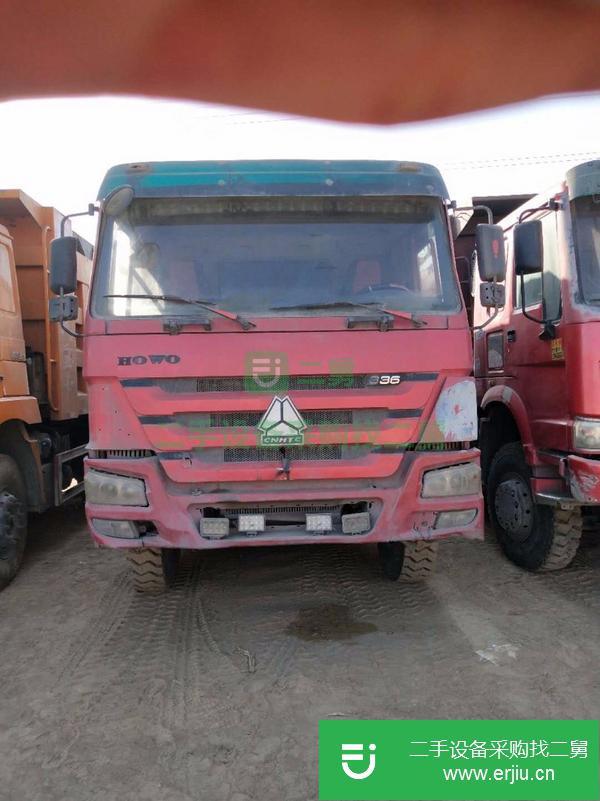重慶出售二手后八輪豪沃自卸車