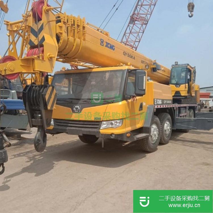 上海出售二手徐工50噸起重機